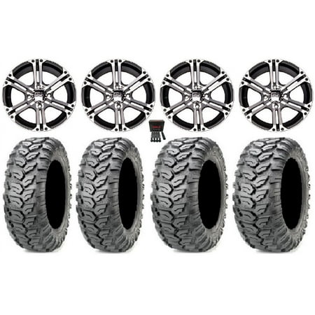 ITP SS212 15" Wheels Machined 27" Ceros Tires Sportsman 550 850 1000
