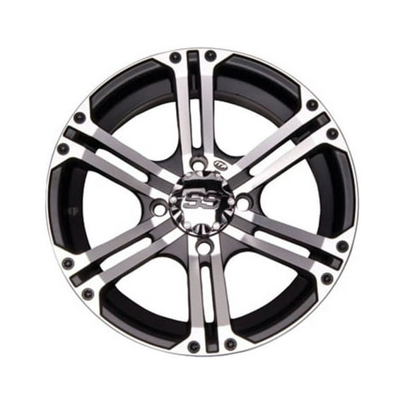 ITP SS212 Alloy Series Wheel 14x6 4.0 + 2.0 Machined 4/156 Compatible With Yamaha Wolverine RMAX 2 1000 LE 2021