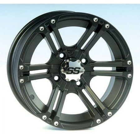 ITP SS212 Aluminum Wheel Matte Black 14x6 (1428377536B)