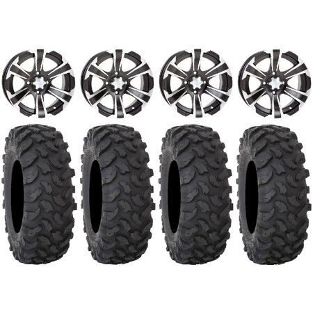 ITP SS312 14" Wheels Black 27" XTR370 Tires Sportsman RZR Ranger
