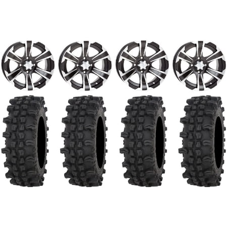ITP SS312 14" Wheels Black 28" ACP Tires Sportsman RZR Ranger