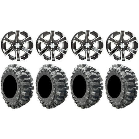 ITP SS312 14" Wheels Black 31" Bogger Tires Sportsman RZR Ranger
