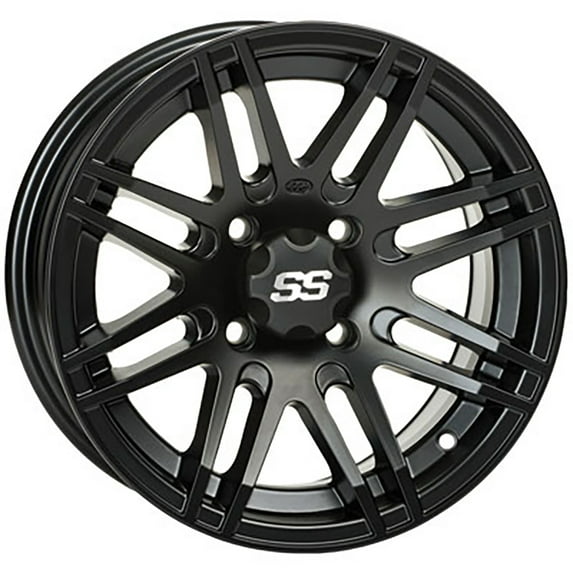 ITP SS316 Alloy Series Wheel 14x7 4.0 + 3.0 Matte Black 4/156 Compatible With Polaris GENERAL 4 1000 RIDE COMMAND Edit. 2019
