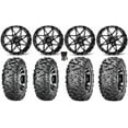 thumbnail image 1 of ITP Tornado 14" Wheels Black 26" BigHorn Tires Kawasaki Mule Pro FXT, 1 of 5