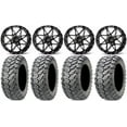 thumbnail image 1 of ITP Tornado 14" Wheels Black 26" Ceros Tires Sportsman RZR Ranger, 1 of 4