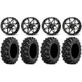 thumbnail image 1 of ITP Tornado 14" Wheels Black 27" Buck Snort Tires Kawasaki Teryx Mule, 1 of 5