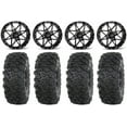 thumbnail image 1 of ITP Tornado 14" Wheels Black 27" Roctane T4 Tires Kawasaki Teryx Mule, 1 of 4