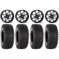 thumbnail image 1 of ITP Tornado 14" Wheels Black 28" XC450 Tires Sportsman RZR Ranger, 1 of 4