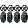 thumbnail image 1 of ITP Tornado 14" Wheels Black 28" Zilla Tires Honda Foreman Rancher SRA, 1 of 4
