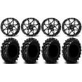 thumbnail image 1 of ITP Tornado 14" Wheels Black 29.5" Swamp Lite Tires Sportsman RZR Ranger, 1 of 4