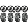 thumbnail image 1 of ITP Tornado 14" Wheels Black 30" BigHorn Tires Sportsman RZR Ranger, 1 of 4