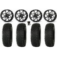 thumbnail image 1 of ITP Tornado 14" Wheels Black 32" Roctane ST Tires Sportsman RZR Ranger, 1 of 4