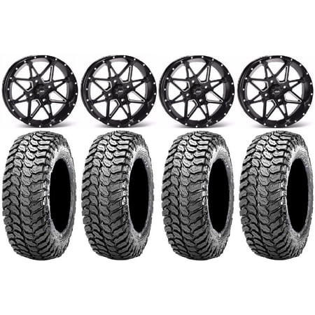 ITP Tornado 15" Wheels Black 32" Liberty Tires Sportsman RZR Ranger