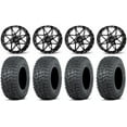 thumbnail image 1 of ITP Tornado 15" Wheels Black 32" Terra Hook Tires Kawasaki Mule Pro FXT, 1 of 4