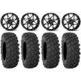 thumbnail image 1 of ITP Tornado 15" Wheels Black 32" XTR370 Tires Kawasaki Teryx Mule, 1 of 4