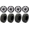 thumbnail image 1 of ITP Tornado 15" Wheels Black 33" Crawler XR Tires Sportsman RZR Ranger, 1 of 4
