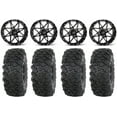 thumbnail image 1 of ITP Tornado 15" Wheels Black 33" Roctane T4 Tires Sportsman RZR Ranger, 1 of 4
