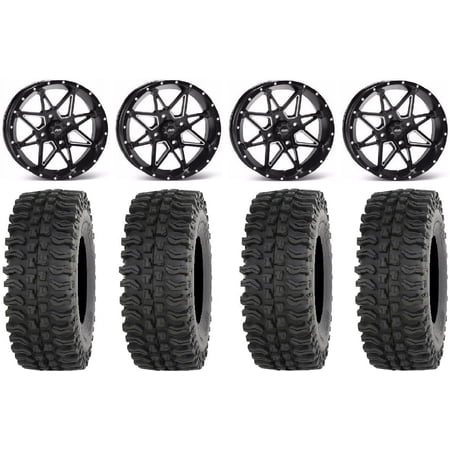 ITP Tornado 15" Wheels Black 35" BDC Tires Sportsman RZR Ranger