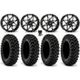 thumbnail image 1 of ITP Tornado 15" Wheels Black 35" Warrior XT Sticky Tires Can-Am Maverick X3 / Honda Pioneer 1000 / Talon, 1 of 4