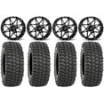thumbnail image 1 of ITP Tornado 15" Wheels Black 35" XCR350 Tires Yamaha Viking Wolverine YXZ1000R, 1 of 4