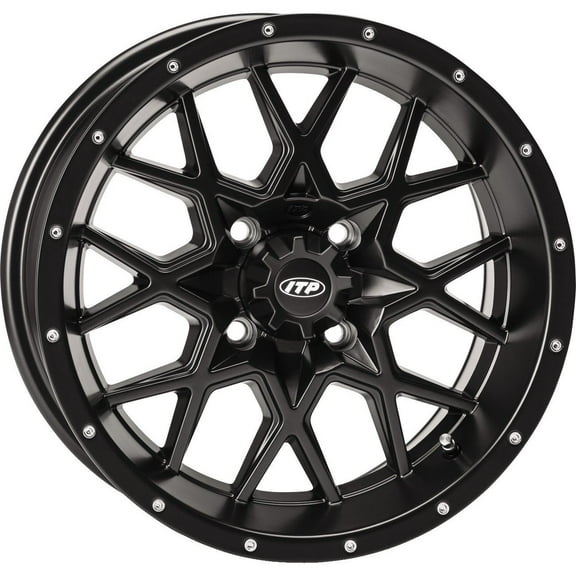 ITP Wheel Hurricane Matte Black #215874
