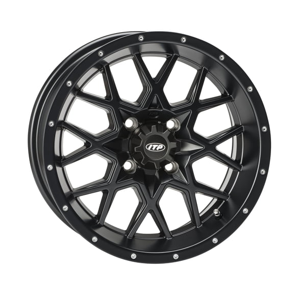 ITP Wheel Hurricane Matte Black  #215880