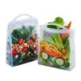 thumbnail image 1 of ITPCINC Sandwich Bags, Reusable Silicone Food Storage Bags 2 Pack, Ziplock Sandwich Storage Bags for Food, Cook, Store, Freeze, Microwave, Plastic and BPA Free, 1 of 6