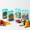 thumbnail image 1 of ITPCINC Sandwich Bags, Reusable Silicone Food Storage Bags 4 Pack, Ziplock Sandwich Storage Bags for Food, Cook, Store, Freeze, Microwave, Plastic and BPA Free, 1 of 5