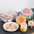 thumbnail image 1 of ITPCINC Silicone Stretch-Lids and Reusable Bowl-Covers 6, Set of Various Stretchy Sizes Food-Savers FDA Standard, 1 of 6