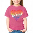 thumbnail image 1 of ITSAME Anti-Bullying Shirt for Girls, Short Sleeve Crewneck Lightweight Summer Casual Fashion Pullover T-Shirts Pink Size 9-10T, 1 of 5