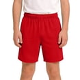 thumbnail image 1 of ITSAME Boys Athletic Shorts, Loose Fit Elastic Waist Quick-Dry Summer Running Workout Shorts Red Size 9-10, 1 of 7