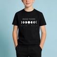 thumbnail image 1 of ITSAME Boys Cotton T-Shirts Crewneck Tops Luminous Print Kids Short Sleeve Graphic Tees Black Size 11-12, 1 of 7