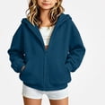 thumbnail image 1 of ITSAME Boys Girls Zip Up Hoodie (5-16) Loose Fit Long Sleeve Kids Casual Hooded Sweatshirt with Pockets Size 15, 1 of 9