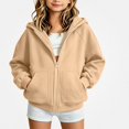 thumbnail image 1 of ITSAME Boys Girls Zip Up Hoodie (5-16) Loose Fit Long Sleeve Kids Casual Hooded Sweatshirt with Pockets Size 5T, 1 of 9