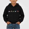 thumbnail image 1 of ITSAME Boys Hoodie Pullover Long Sleeve Cartoon Print Casual Hooded Sweatshirt with Kangaroo Pocket Size 9, 1 of 9