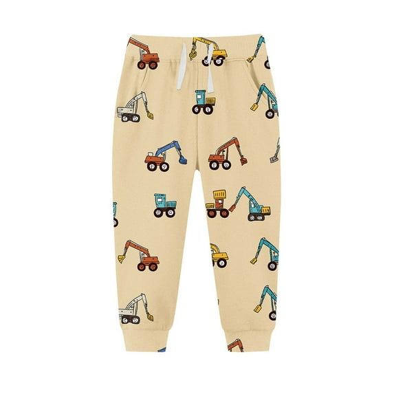 ITSAME Boys Sweatpants with Pockets, Casual Sport Drawstring Elastic Waist Pants with Pockets Multicolor 12-13T