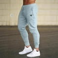 thumbnail image 1 of ITSAME Mens Joggers with Pockets, Outdoor Drawstring Athletic Running Pants Workout Tapere Sweatpants Gray XL, 1 of 4