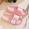 thumbnail image 1 of ITSAME Slippers for Girls, Comfy Anti-Slip Thickened Quick-Dry Summer Bathroom Shower Open Toe Slippers Pink 13-13.5(Big Kids), 1 of 7
