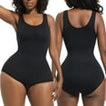 thumbnail image 1 of ITSAME Womens Shapewear Bodysuit, Tummy Control Ultra Firm Plus Size Seamless Jumpsuit Black L, 1 of 3