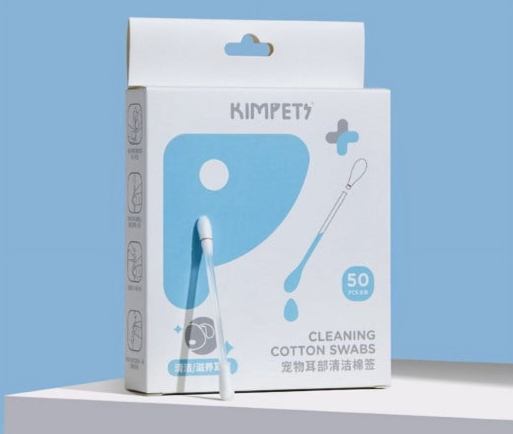 COOPHYA Cotton Swabs for Pet Ear Cleaning Specially Crafted for Cats and Dogs Comfortable Ergonomic Design Multi