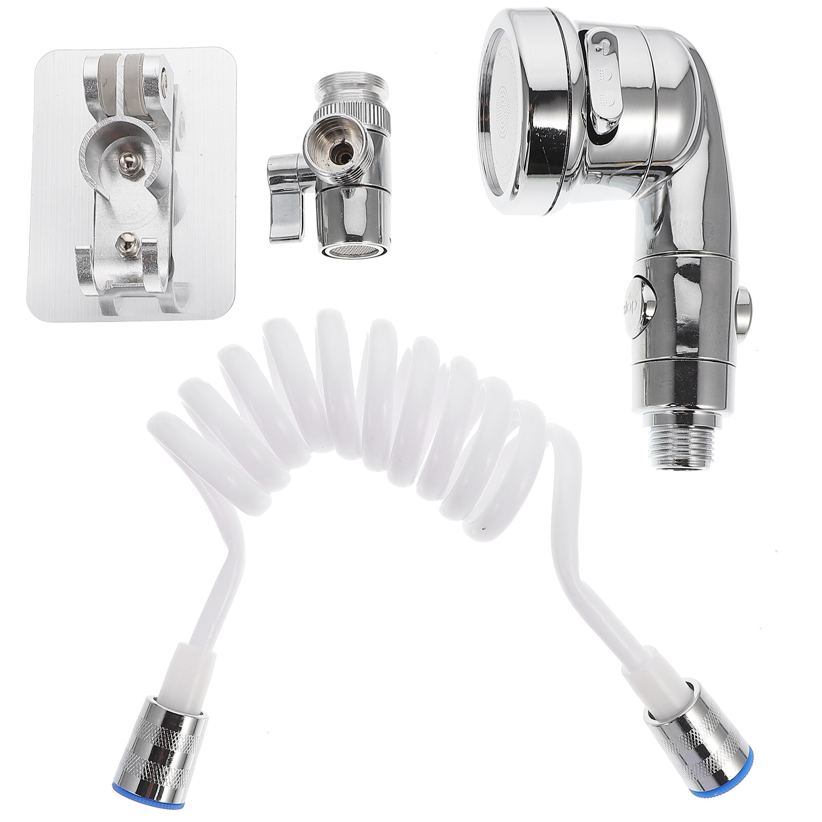 ITSELFER 1 Set Adjustable Shower Head Handheld Shower Head Extension