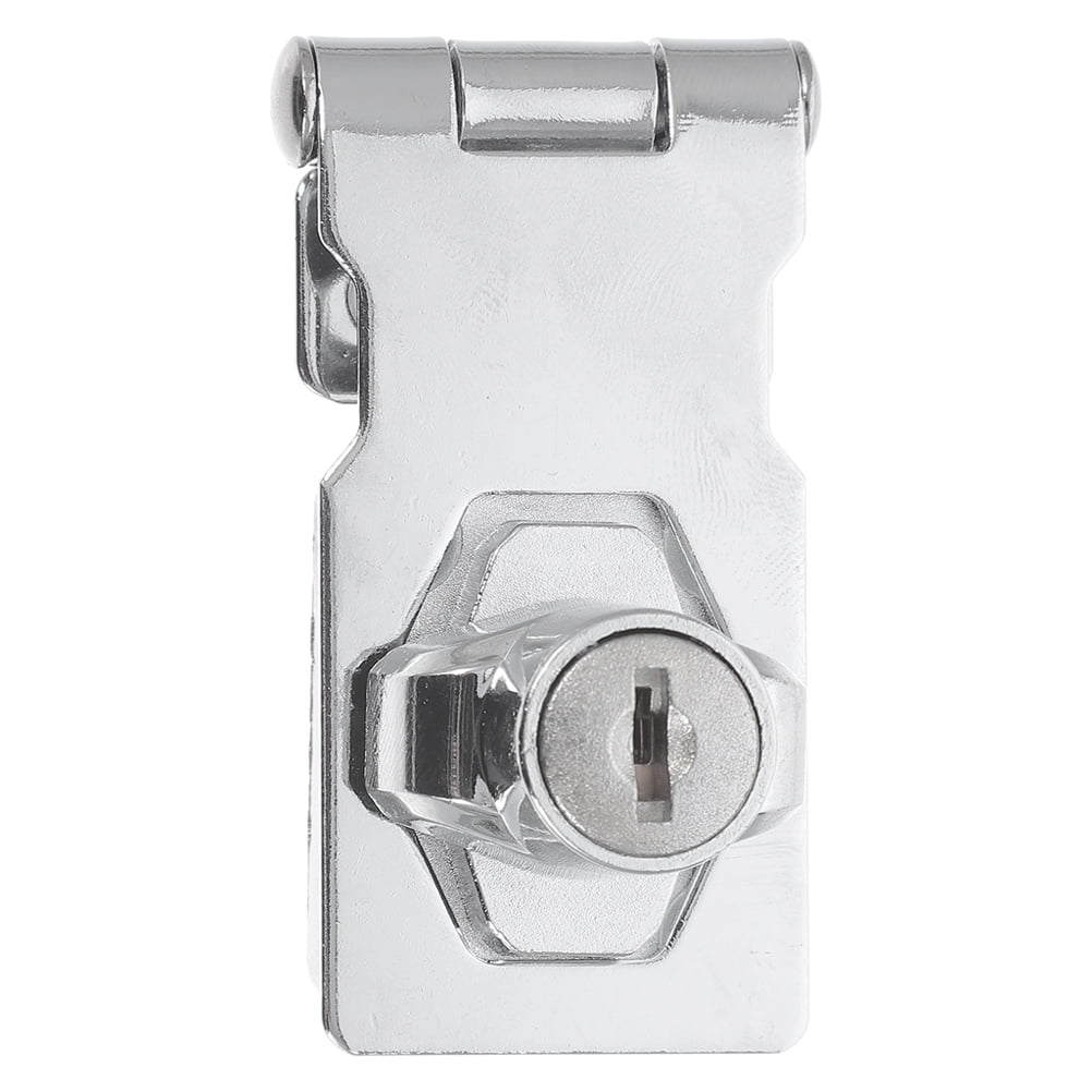 669 Lock RENACLIPY Cabinet Lock for Glass Doors, Heavy Duty, Silver, Security ...