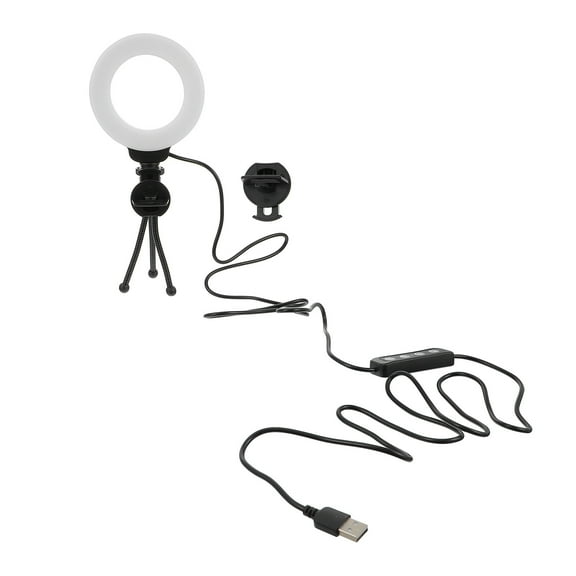 ITSELFER 1 Set Small LED Webcam Lighting Camera Lighting Laptop Video Conference Light