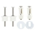 ITSELFER 1 Set Toilet Seat Fixing Screws Home Bathroom Toilet Seat