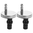 ITSELFER 1 Set Toilet Seat Hinge Fixing Screws Expanding Rubber Bolts