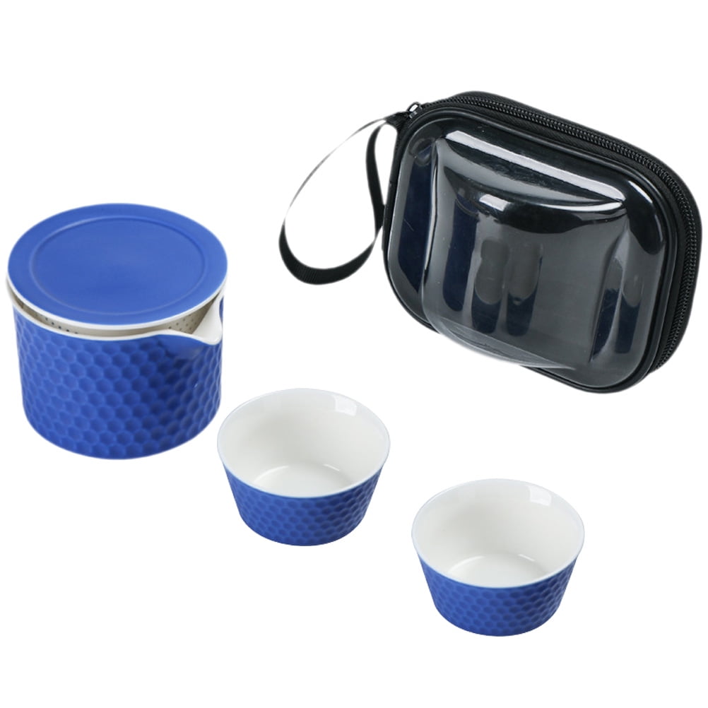 ITSELFER 1 Set Travel Tea Set Kit Heat-resistant Ceramic Teapot Set ...