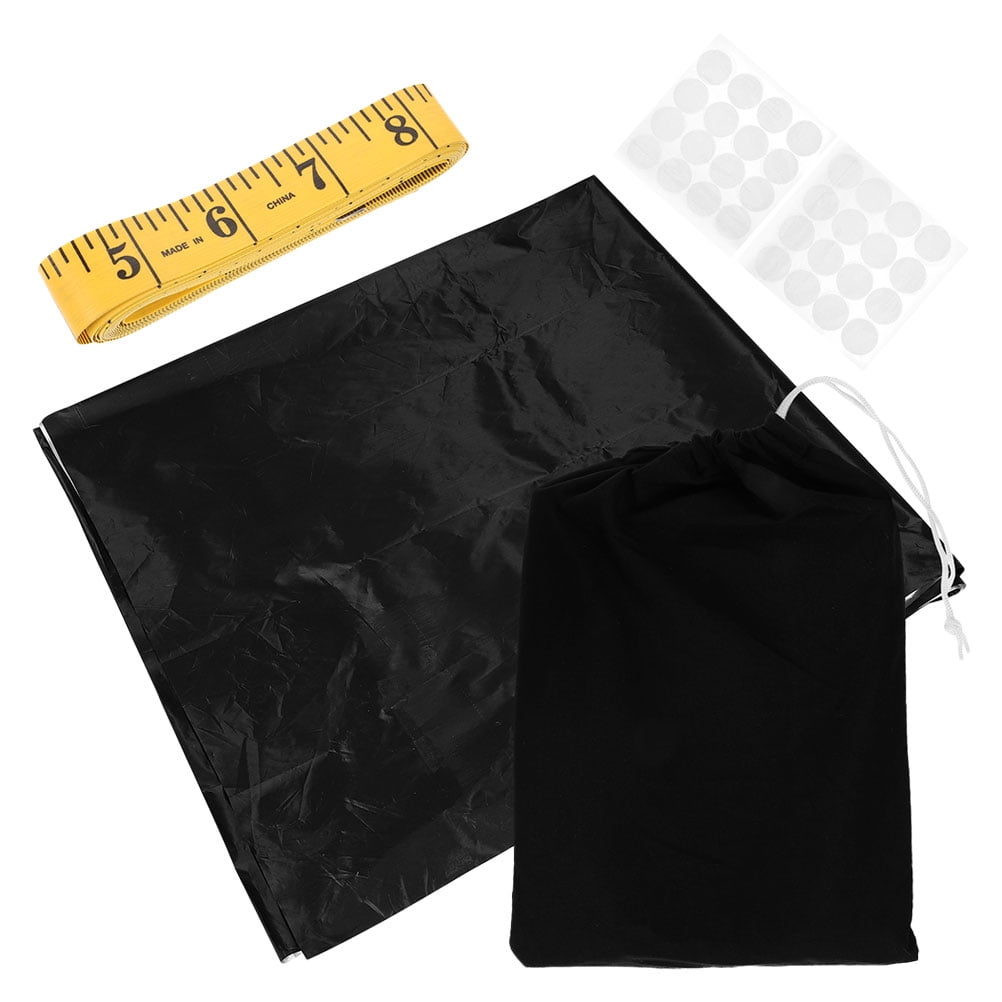 ITSELFER 1 Set of Blackout Curtain Portable Blackout Shades for Window Temporary Blackout Shades