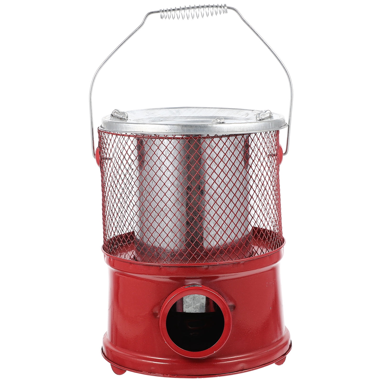 ITSELFER 1 Set of Home Charcoal Burner Stove Camping Stove Household Heating Stove with Handle