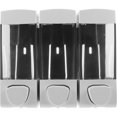 ITSELFER 1 Set of Shampoo Dispenser 3 Chamber Shower Wall Soap