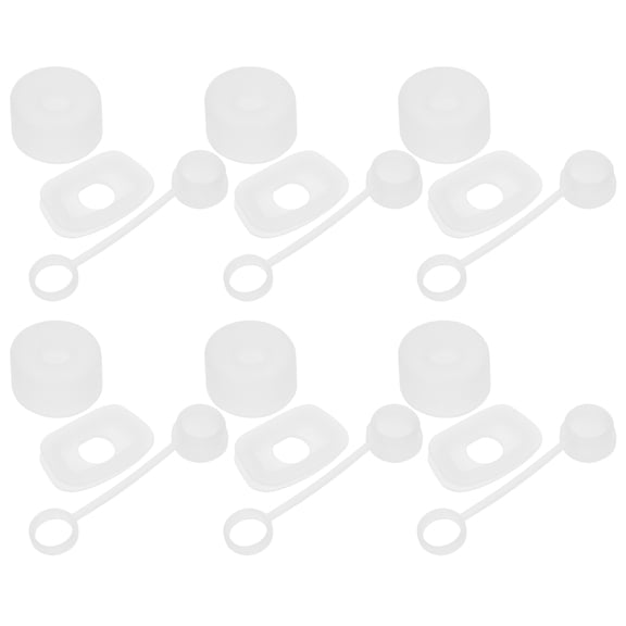 ITSELFER 1 set of Silicone Spill Proof Stoppers Spill Stopper Leaks Stopper Bottle Accessories